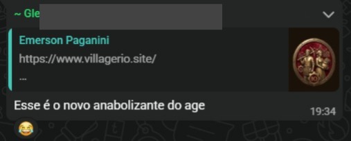 Usado por jogadores da comunidade